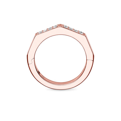 Apex Angled Diamond Band