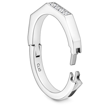 Apex Angled Diamond Band