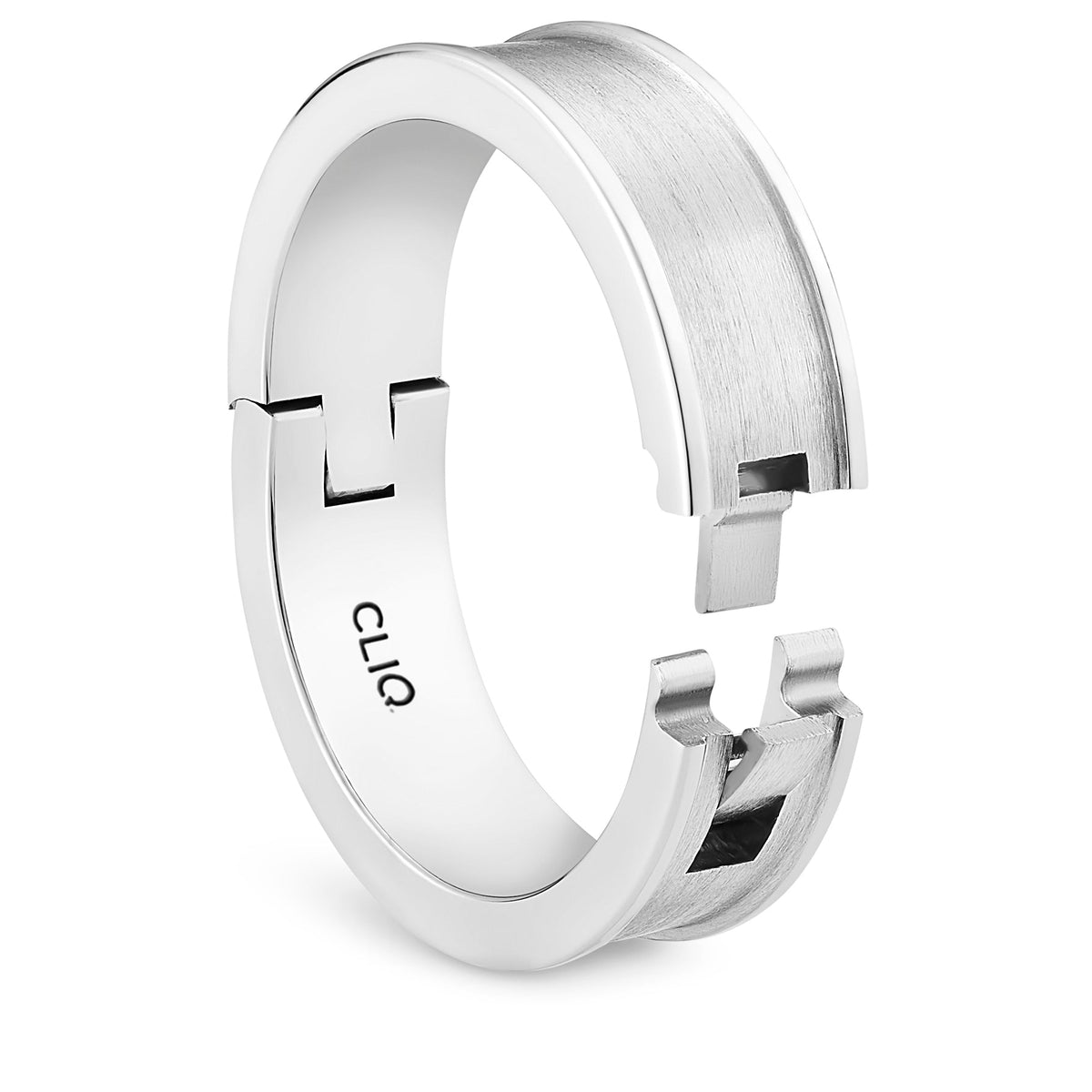 Aldridge Band with Matte Finished Center, 6mm