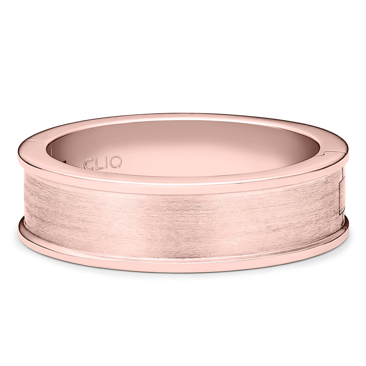 Aldridge Band with Matte Finished Center, 6mm