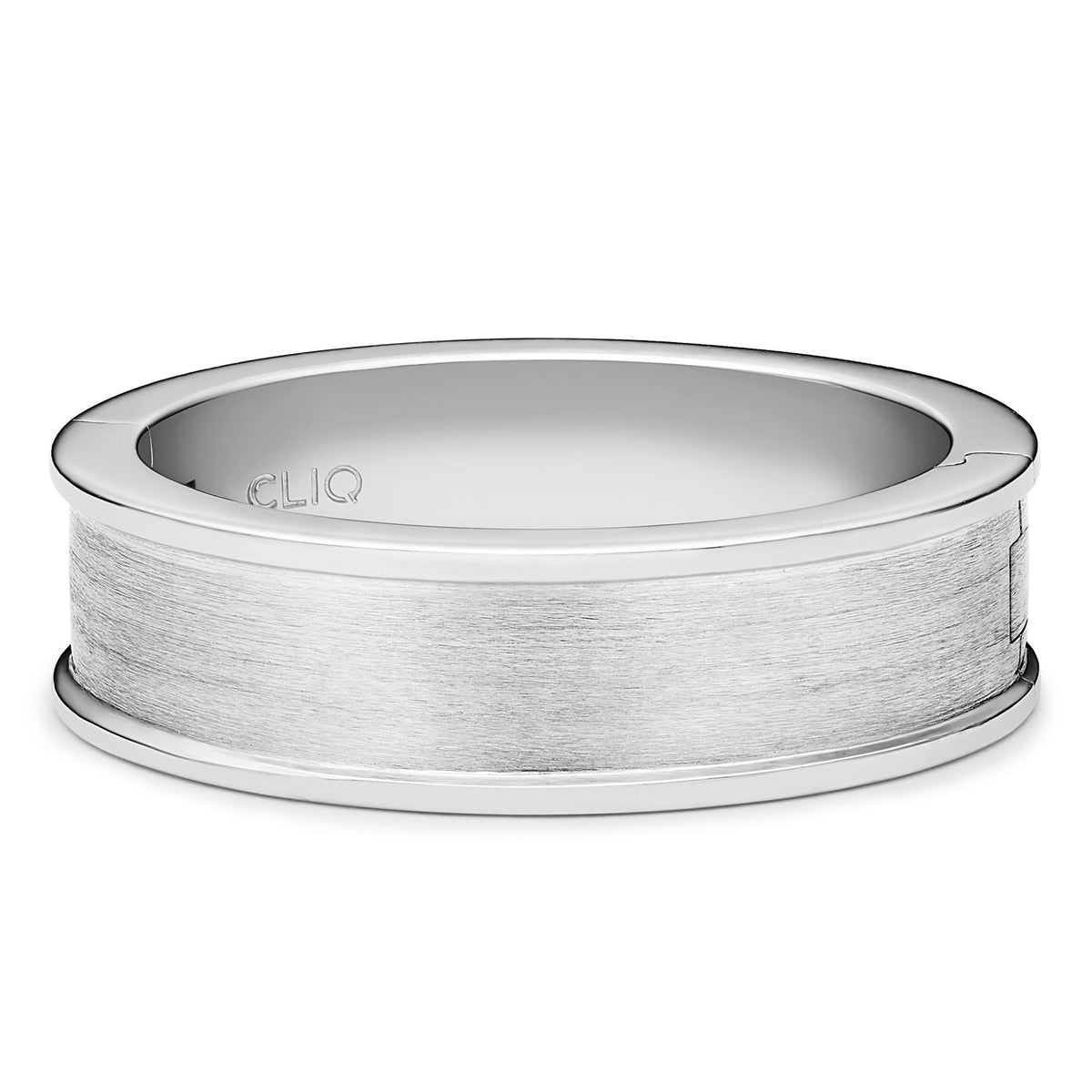 Aldridge Band with Matte Finished Center, 6mm