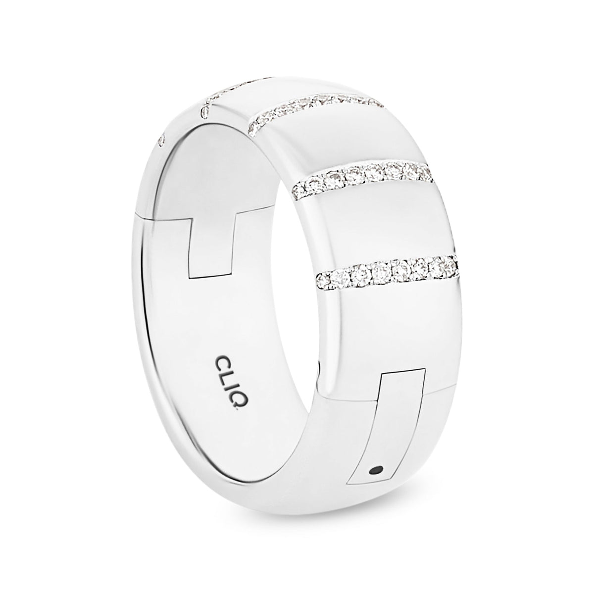 Claridge Wide Diamond Band