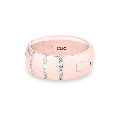 Claridge Wide Diamond Band