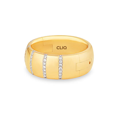 Claridge Wide Diamond Band