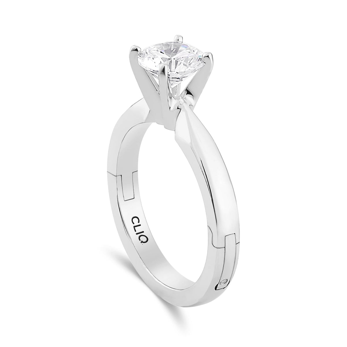 Classic 4-Prong Solitaire Engagement Ring