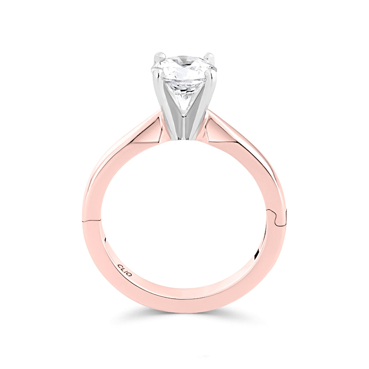 Classic 4-Prong Solitaire Engagement Ring