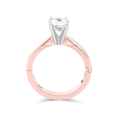 Classic 4-Prong Solitaire Engagement Ring