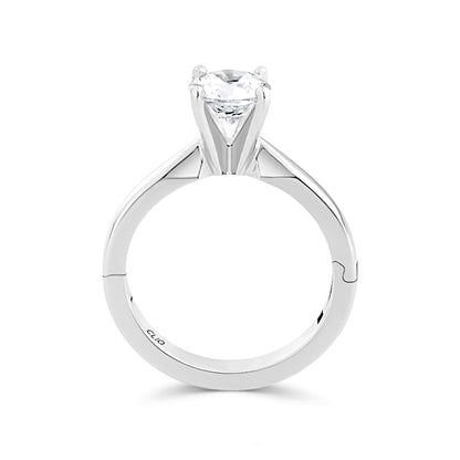 Classic 4-Prong Solitaire Engagement Ring
