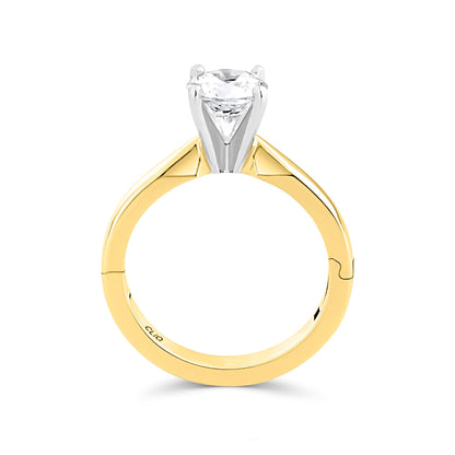 Classic 4-Prong Solitaire Engagement Ring