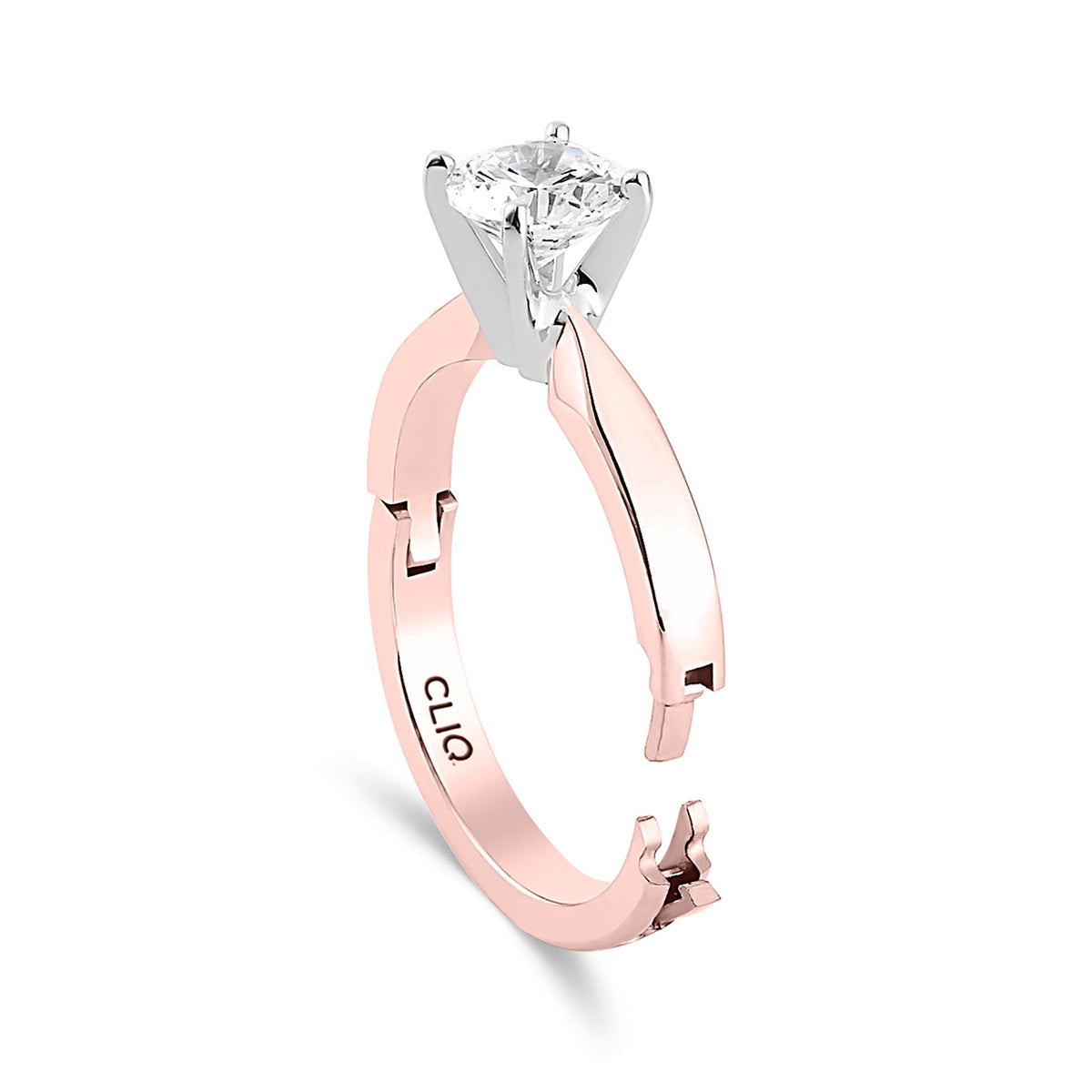 Classic 4-Prong Solitaire Engagement Ring