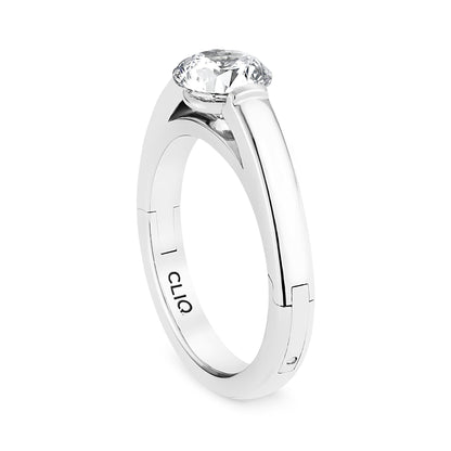 Highlight Solitaire Engagement Ring