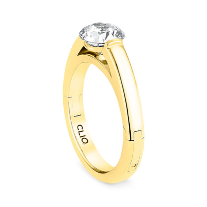 Highlight Solitaire Engagement Ring