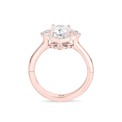Marissa Halo Diamond Ring