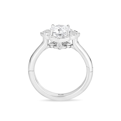 Marissa Halo Diamond Ring