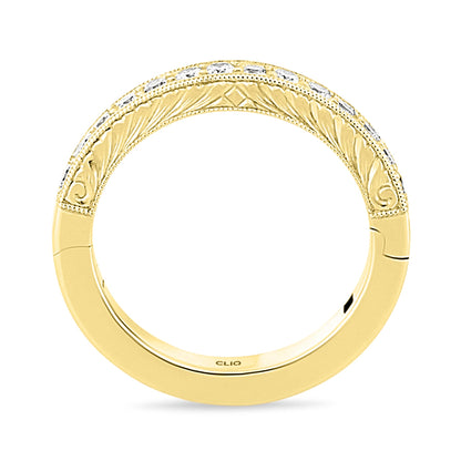 Cheryl Diamond Band with Engraving