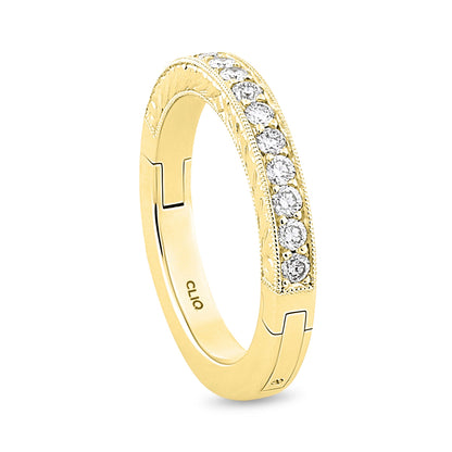 Cheryl Diamond Band with Engraving