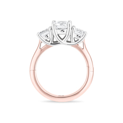 Trellis Three Stone Ring
