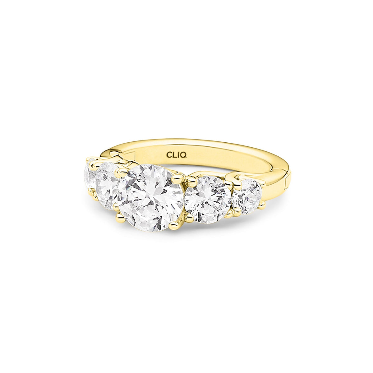 Trellis Five Stone Ring