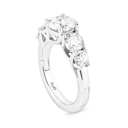 Trellis Five Stone Ring