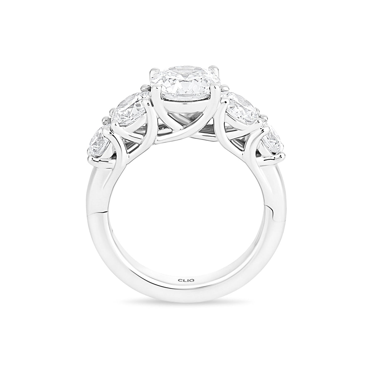 Trellis Five Stone Ring