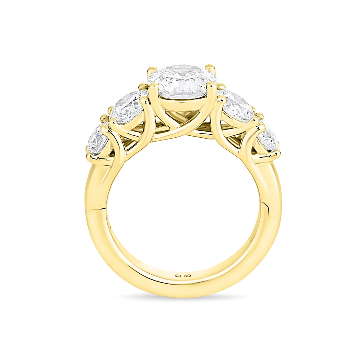 Trellis Five Stone Ring