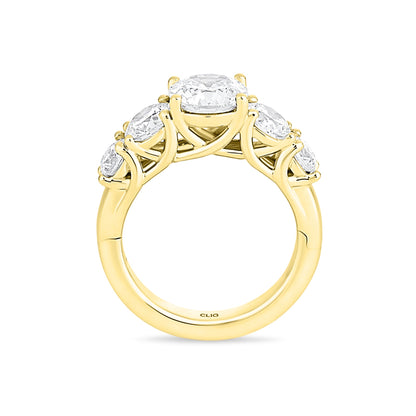 Trellis Five Stone Ring