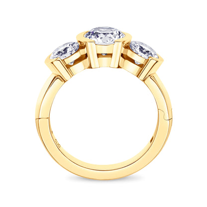 Barcelona Three Stone Ring