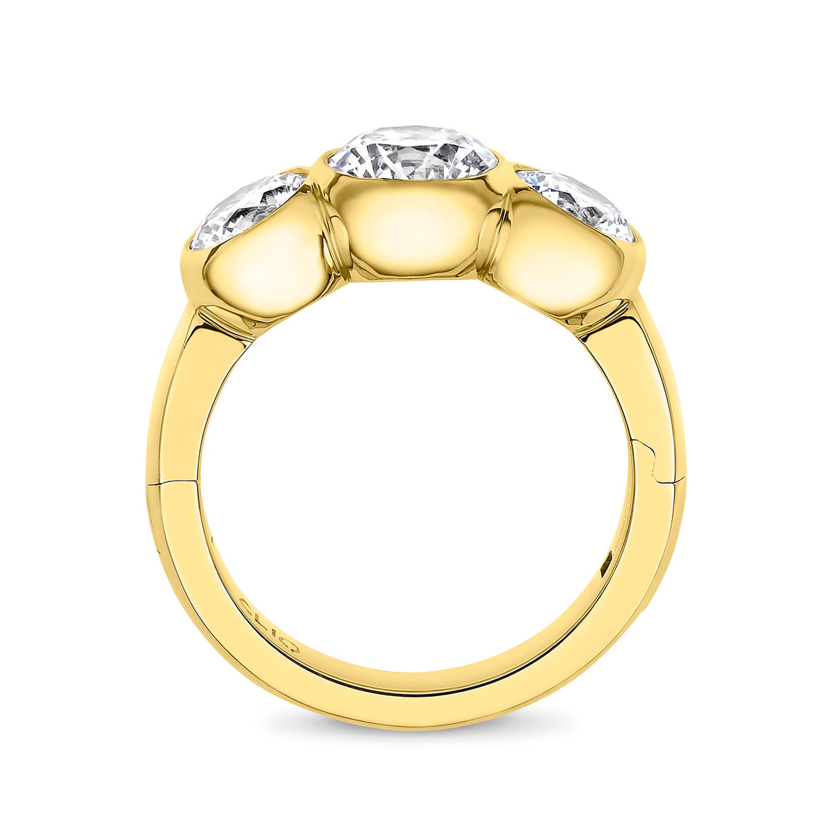 Swinton Three Stone Ring