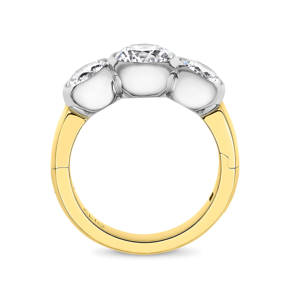 Swinton Three Stone Ring