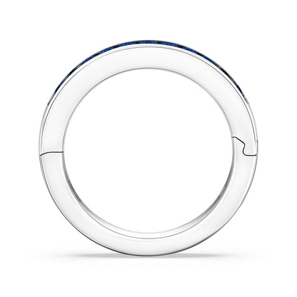 Classic Channel Set Sapphire Band