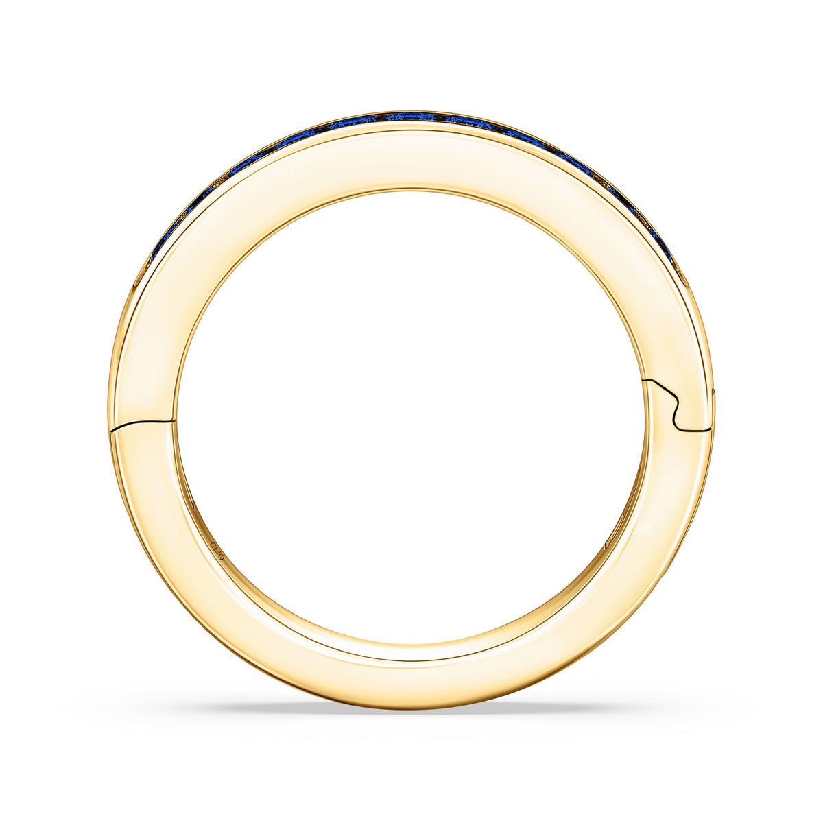 Classic Channel Set Sapphire Band