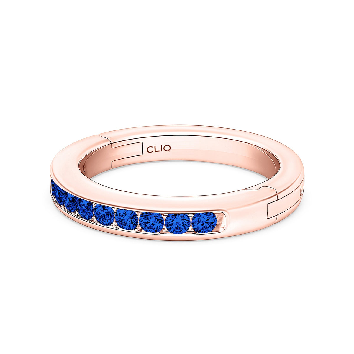 Classic Channel Set Sapphire Band