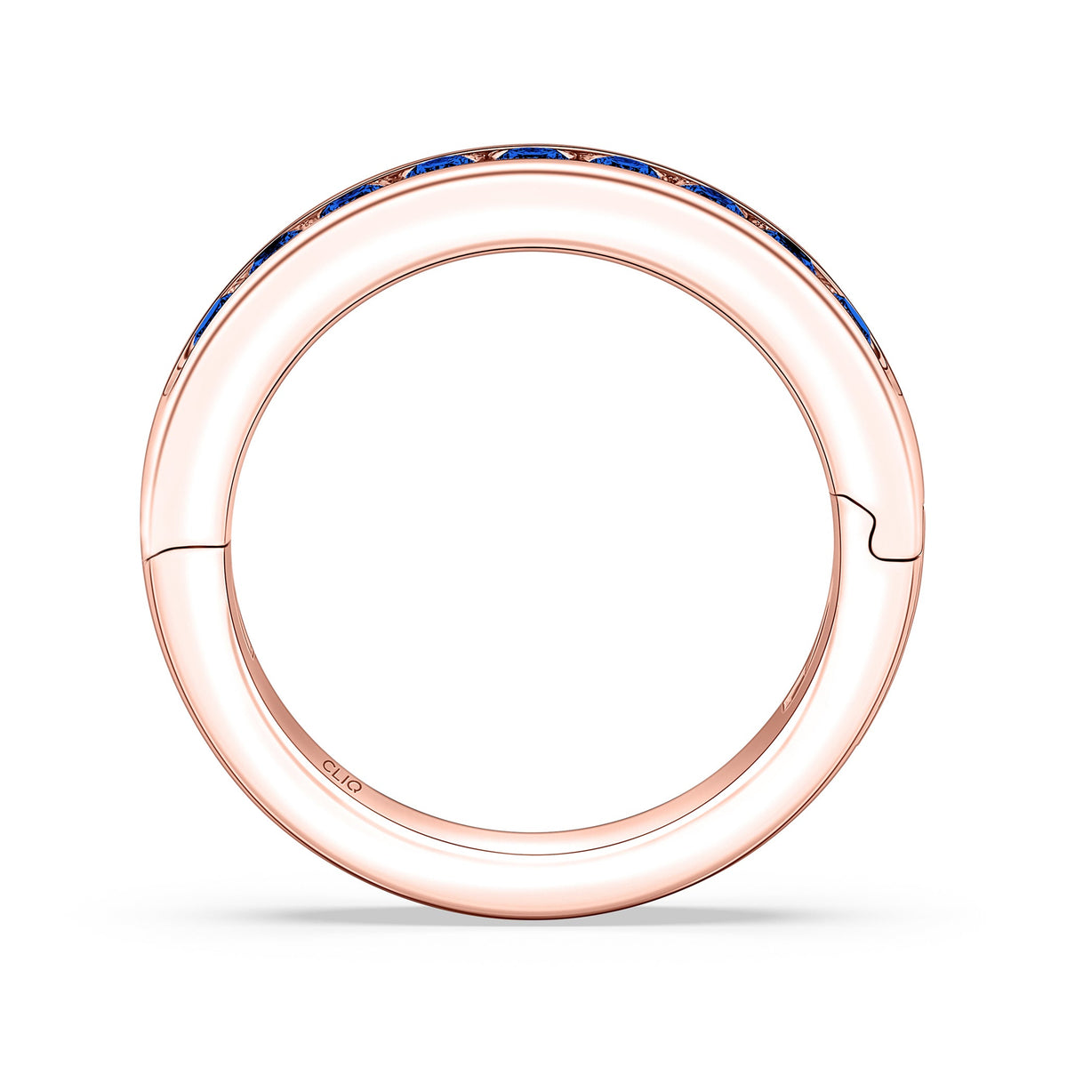 Classic Channel Set Sapphire Band