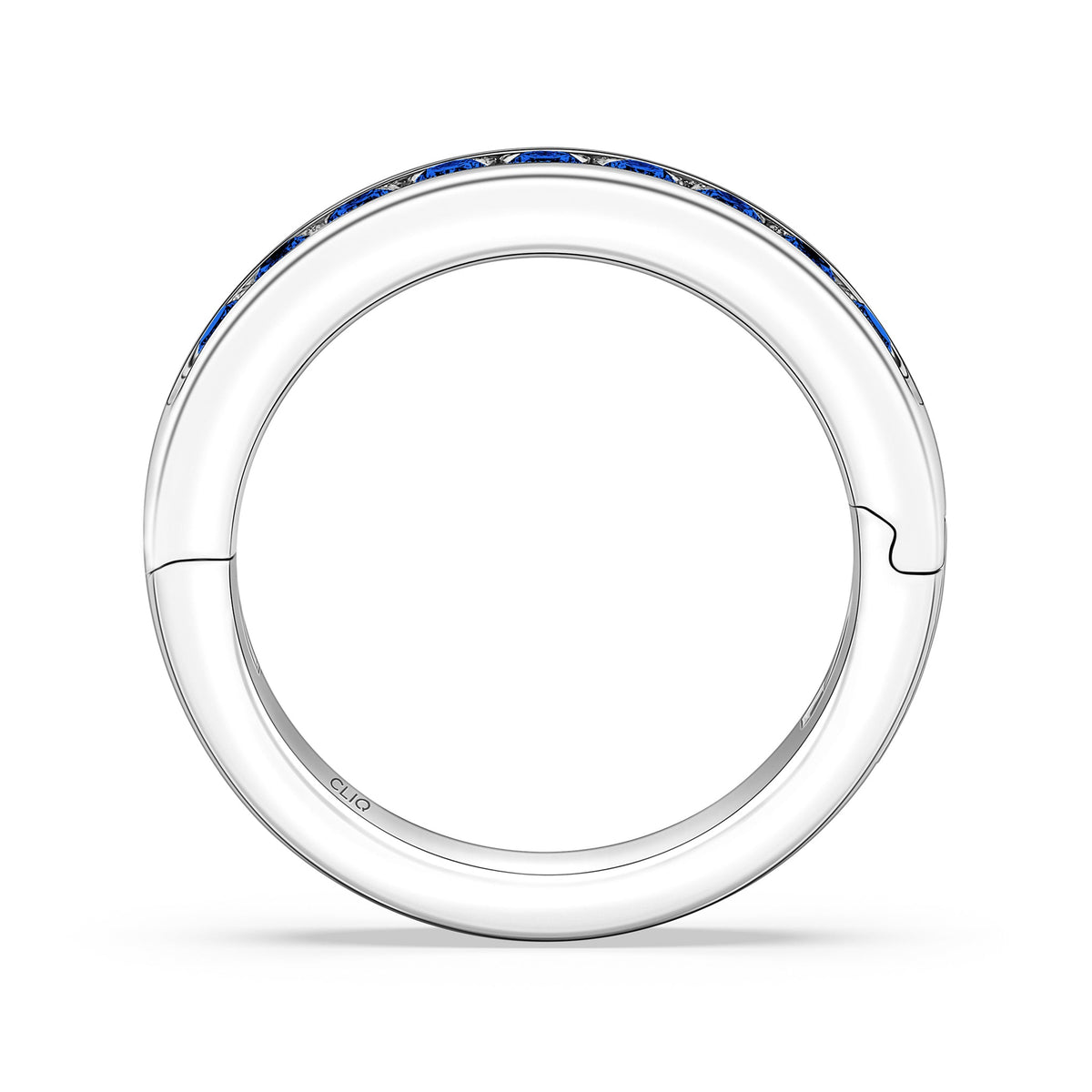 Classic Channel Set Sapphire Band