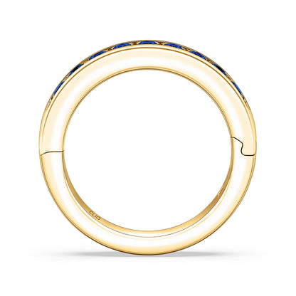 Classic Channel Set Sapphire Band