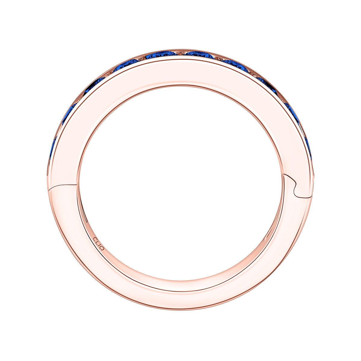 Classic Channel Set Sapphire Band