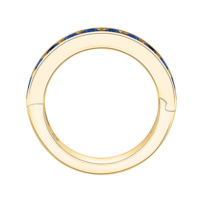 Classic Channel Set Sapphire Band