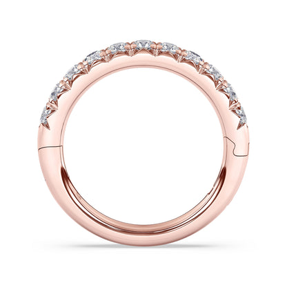 Shea French Pave Diamond Band