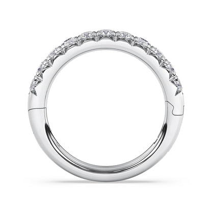 Shea French Pave Diamond Band