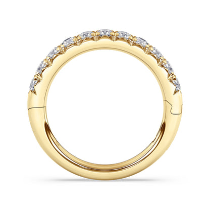 Shea French Pave Diamond Band