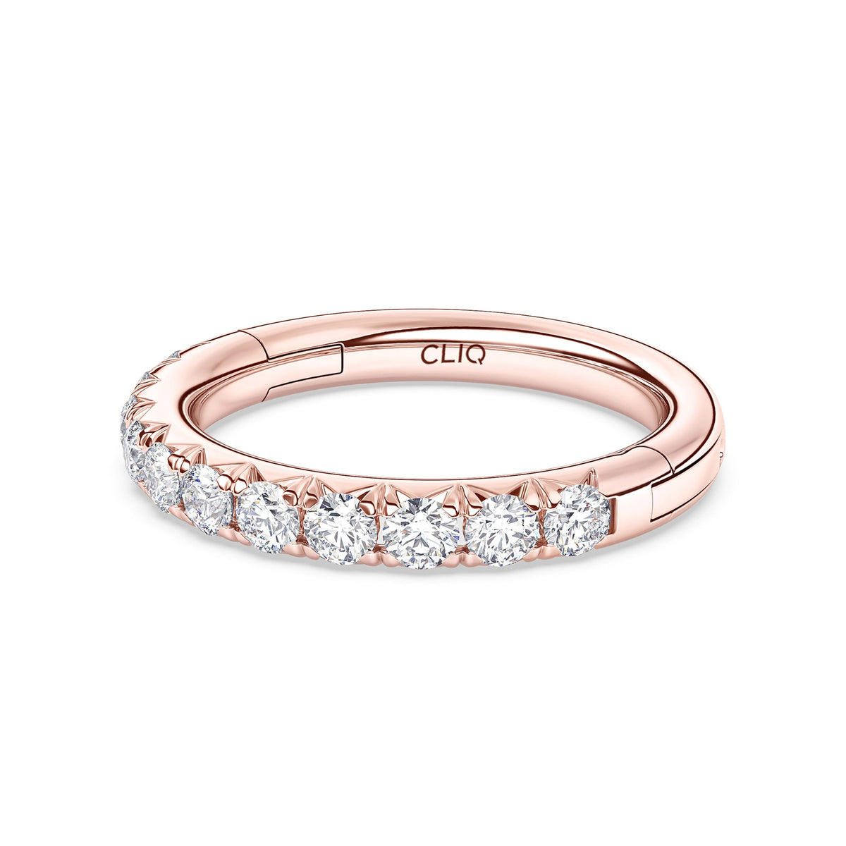 Shea French Pave Diamond Band