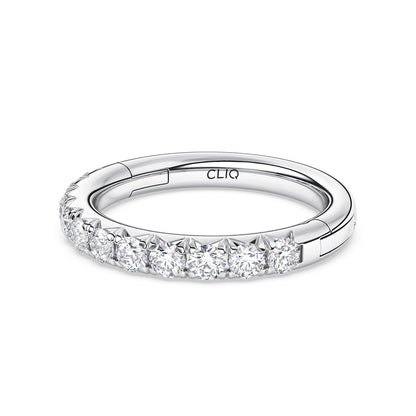 Shea French Pave Diamond Band
