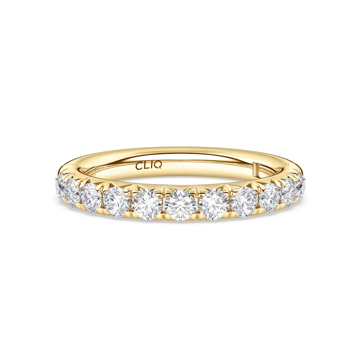 Shea French Pave Diamond Band
