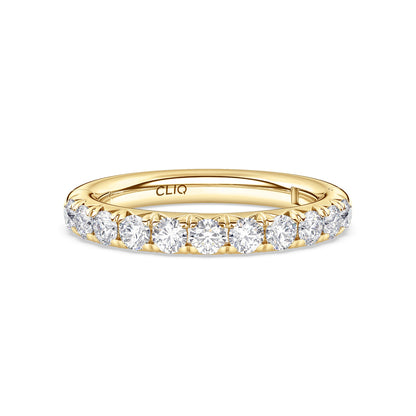 Shea French Pave Diamond Band