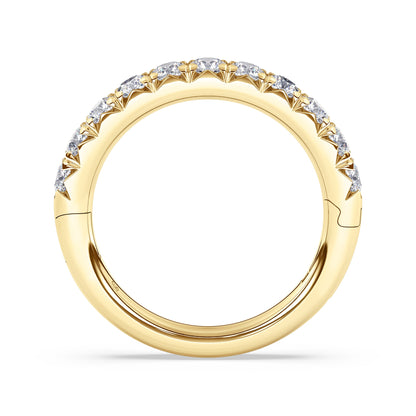Shea French Pave Diamond Band