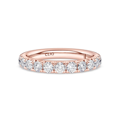 Shea French Pave Diamond Band