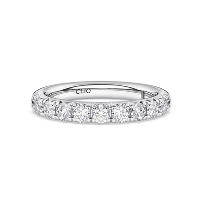 Shea French Pave Diamond Band