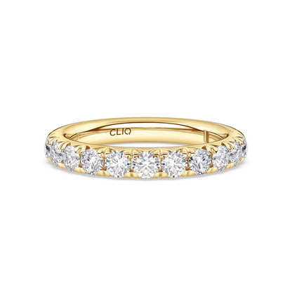 Shea French Pave Diamond Band