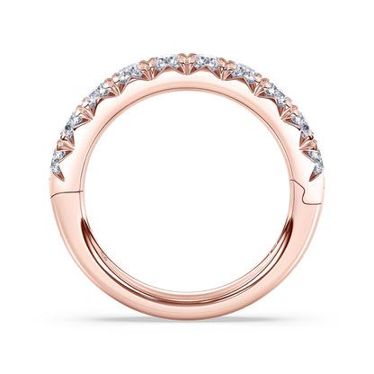 Shea French Pave Diamond Band