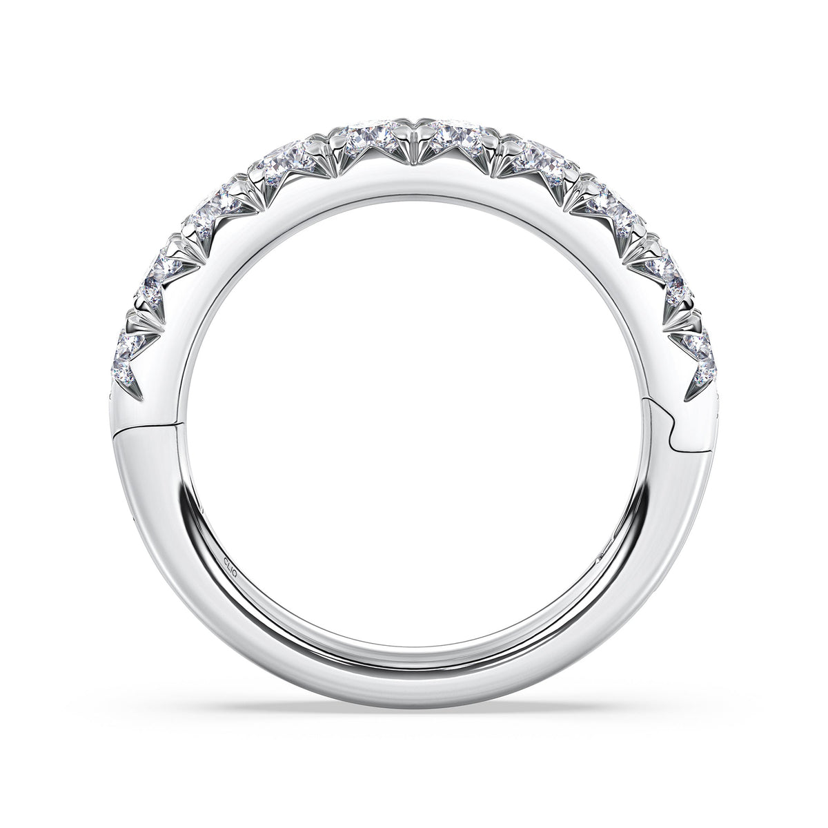 Shea French Pave Diamond Band
